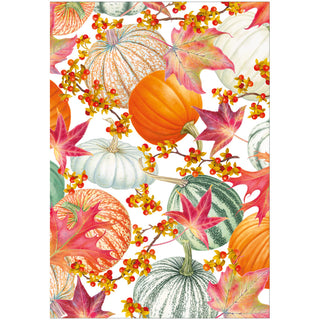 Gourds And Leaves Blank Greeting Card - 1 card with envelope