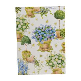 Potted Hydrangeas Boxed Note Cards - 8 Note Cards & 8 Envelopes