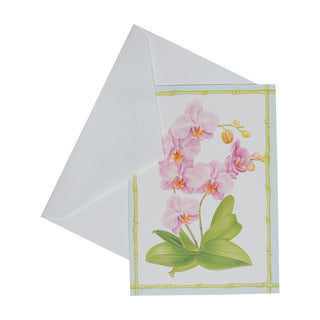 Orchid Conservatory Boxed Note Cards - 8 Note Cards & 8 Envelopes