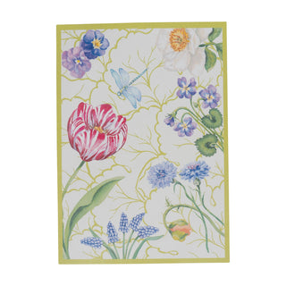 Floral Majolica Boxed Note Cards - 8 Note Cards & 8 Envelopes