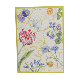 Floral Majolica Assorted Boxed Note Cards - includes 8 notes & envelopes