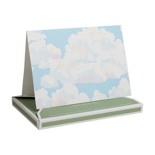 Blue Skies Thank You Notes - includes 8 cards & envelopes