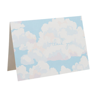 Blue Skies Thank You Notes - includes 8 cards & envelopes