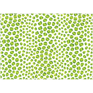 Just Spots Green Correspondence Cards - includes 12 cards & envelopes