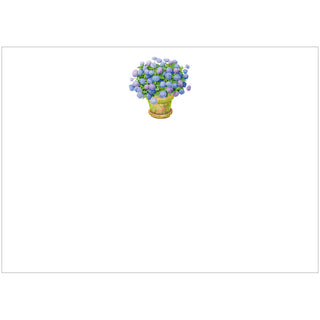 Potted Hydrangea Correspondence Cards - includes 12 cards & envelopes