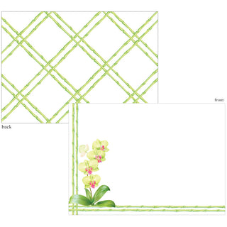 Orchid Conservatory Correspondence Cards - includes 12 cards & envelopes