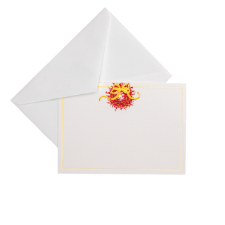Pepperberry Foil Correspondence Cards - includes 20 Cards