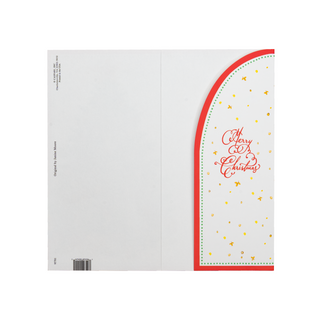 Christmas Tree Foil Money Card - Package of 4 cards with envelopes