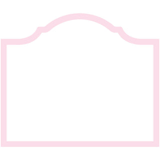 Arch Petal Pink Place Cards - 8 Per Package