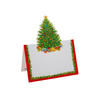 Christmas Tree Place Cards - includes 8 Cards