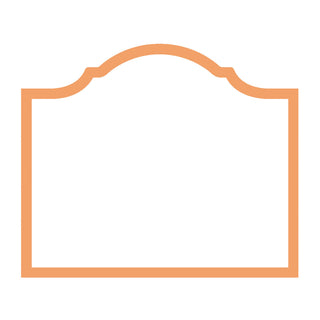 Arch Melon Die Cut Place Card - 8 per package