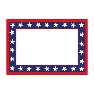 Stars, Stripes and Sparks Place Card - 8 per package