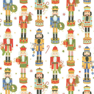 Nutcracker Parade Roll Wrap 30 Inch X 8Ft-2 Inch Core