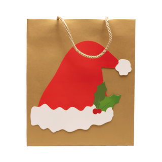 Be Merry Large Gift Bag 10"L x 4.75"W x 11.75"H - includes 1 bag