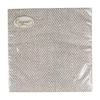 Jute Flax-Paper Linen Napkin Airlaid Cocktail-15 In