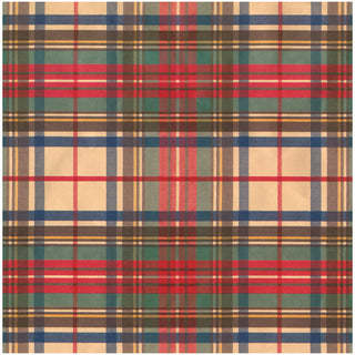 Dress Stewart Tartan Gold Foil Roll Wrap 30 Inchx 6 Ft Foil-2 Core