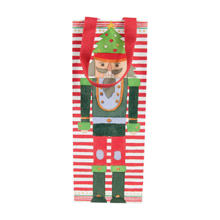 March Of The Nutcrackers Bottle Bag 5 X 3 1/2 X 13