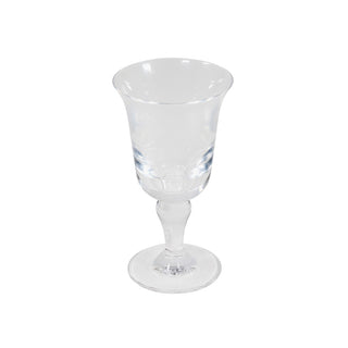 Acrylic Flared Water Glass-Clear Acry Flared Water Glass-Tall 9.6 Oz