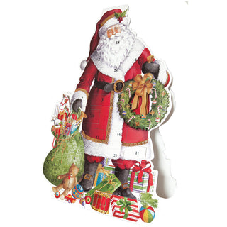 Standing Santa Claus Cmas Advents 3-D/Die-Cut/Stand(App)