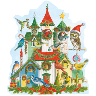 Christmas Birdhouse Christmas 3D Advent Calendars - I Each