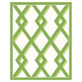Trellis Green Bridge Tallies Package 12 In
