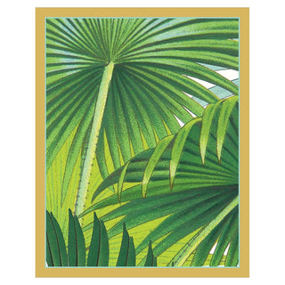 Palm Fronds Bridge Tallies Package 12 In