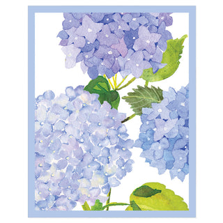 Hydrangeas And Porcelain Bridge Tallies Pkg 12 In