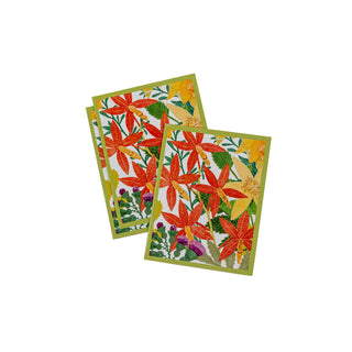 Halsted Floral Bridge Tallies Pkg 12 In