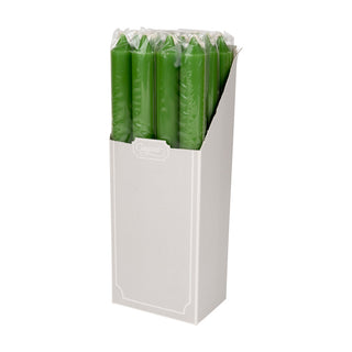 Leaf Green Duet Candle Candle Crown Pairs 10 Inch