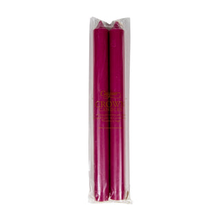Raspberry Duet Candle Candle Crown Pairs 10 Inch