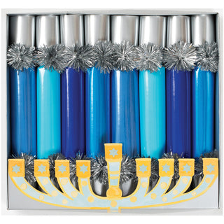 Hanukkah Candles Slim Crackers10 Inch - 8 per box