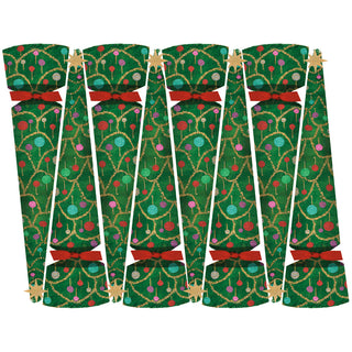 Merry And Bright Christmas Cone Crackers - 8 Per Box