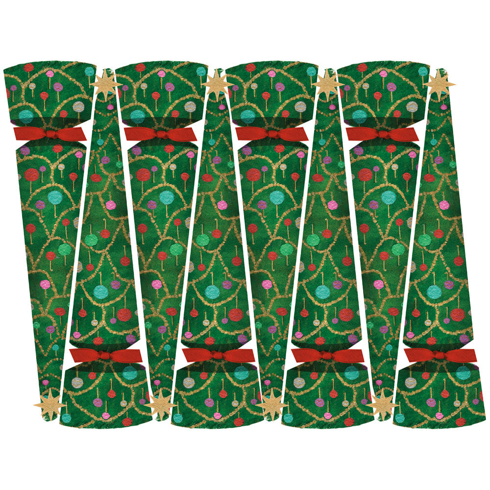 Merry And Bright Christmas Cone Crackers - 8 Per Box