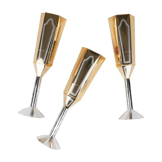 Sparkling Flutes Party Poppers 10 inch - 6 per box