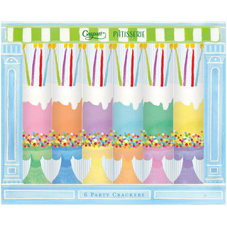 Cake Frosting 10" Party Crackers-6 per box
