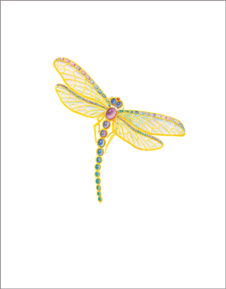 Dragonfly Foil Enclosures Foil 4 Pk