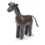 Omersa Leather Giraffe- Miniature