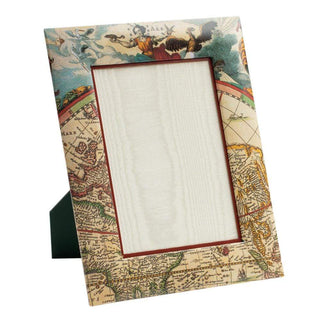 World Map Frame-5 1/4X7 1/4