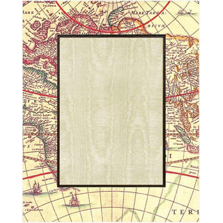 World Map Frame-5 1/4X7 1/4