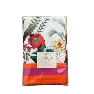 La Dolce Vita Cloth Tablecover in Fuchsia & Orange - 1 Tablecover