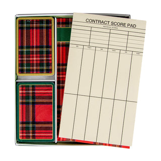 Plaid Gift Set - 2 Score Pads