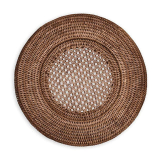 Rattan Round Charger Plate Ttop Rattan Dinner Plate-Round