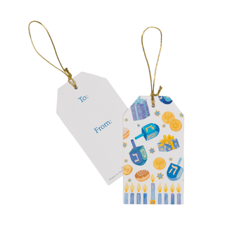 Dreidel; Dreidel; Dreidel Hang Tags - includes 4 Hang Tags