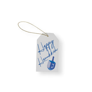 Happy Hanukkah Foil Hanging Gift Tag W/Hdr 4 Pk-Gallery
