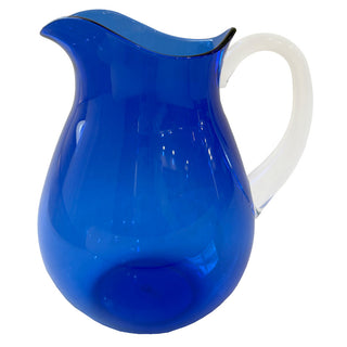 Cobalt Acrylic With Clear Handle Pitchers - includes 1 Pitchers