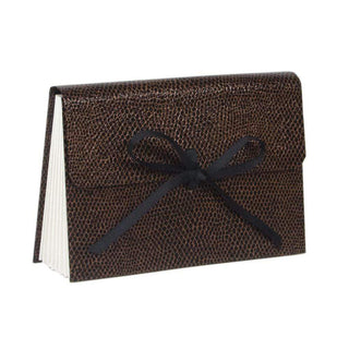 Snake - Brown/Black Desk Small File Accordion