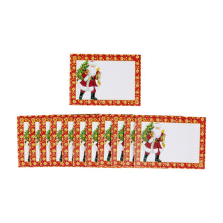 Lynn Haney Santa Name Labels 2 X 3-12 Per Package