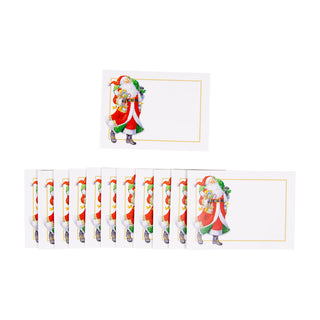 Woodland Santa Name Labels 2 X 3-12 Per Package
