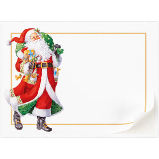 Woodland Santa Name Labels 2 X 3-12 Per Package