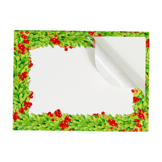 Boxwood With Berries Name Labels 2 X 3-12 Per Package